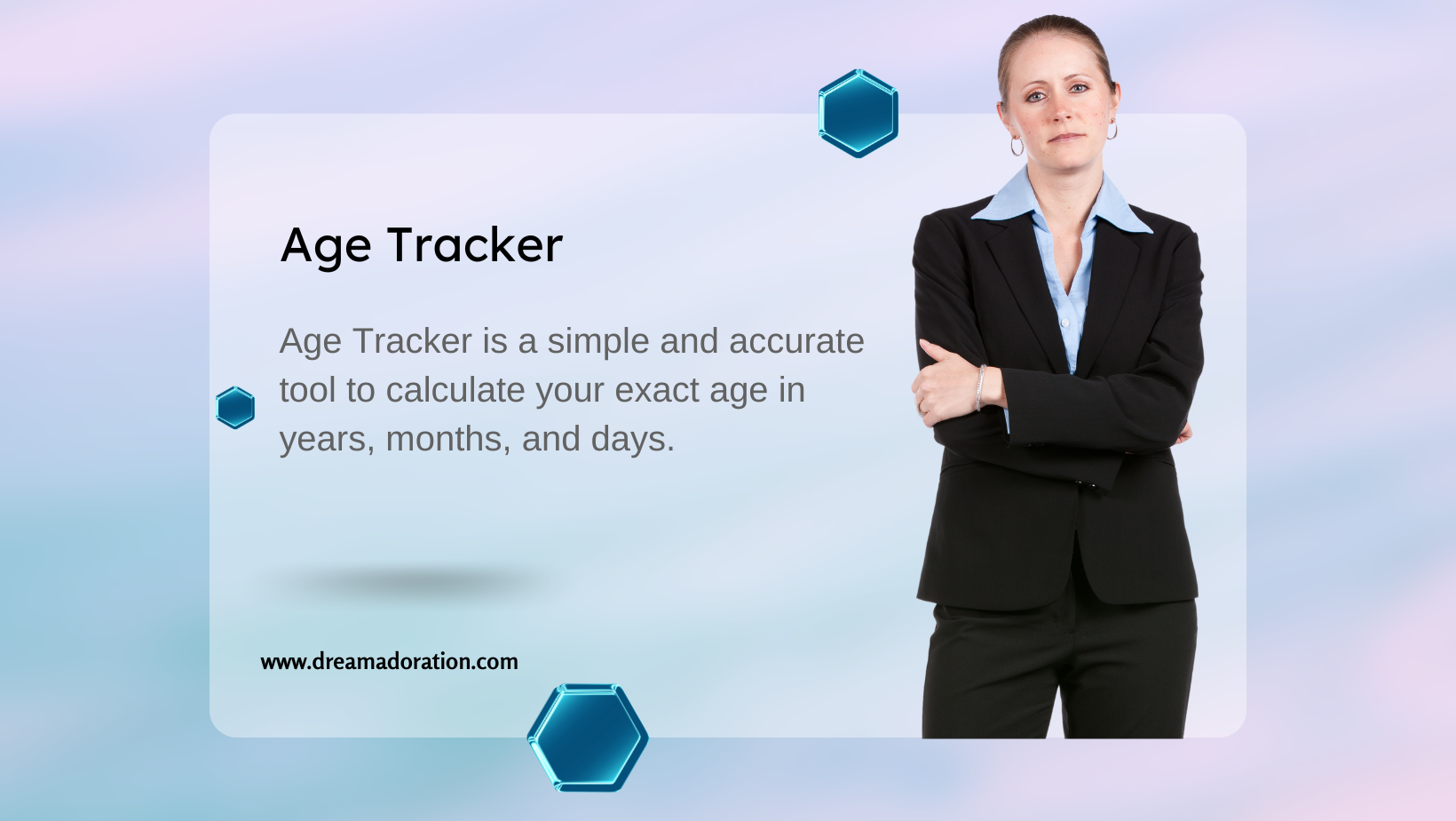 Age calculator visualization